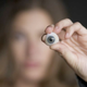 Illustration for article titled Someone Please Build This Woman a Webcam Eye